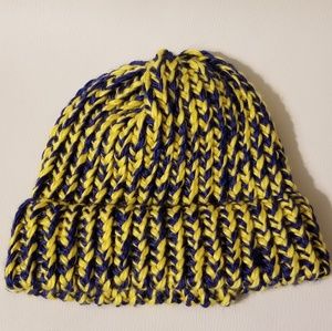 Hand knitted childs hat
